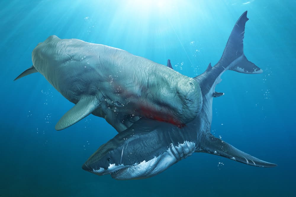 <b>MEGALODON</b> - Más grande que los tiburones blancos o los ballena, se dice que el Megalodón (cuyo nombre significa "diente grande") es el tiburón más grande que ha existido, hace millones de años, y que en realidad no está extinto, y que con sus más de 25 metros de longitud sigue en las profundidades del océano.