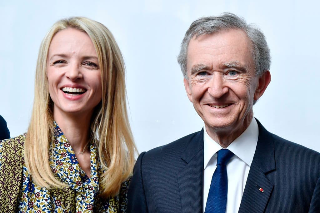Bernard Arnault y su hija Delphine