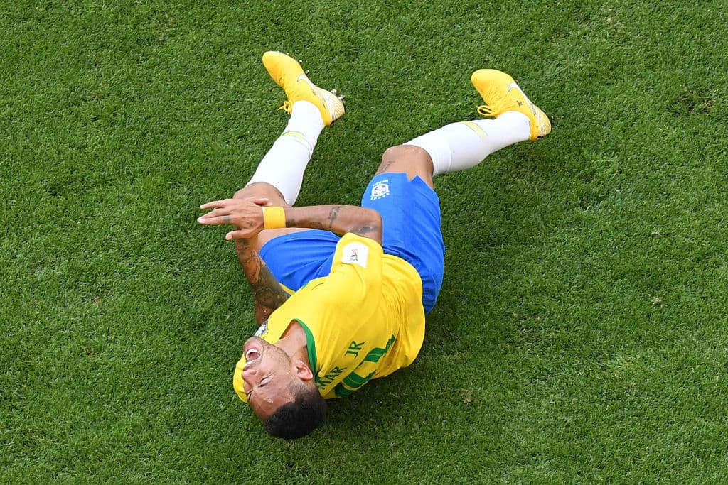 En el partido contra México por el los octavos de final el pasado 2 de julio de 2018 en Cosmos Arena, en Samara.
