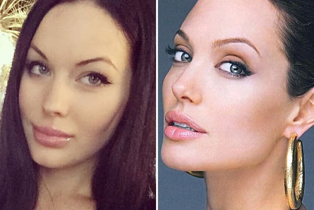 ¡No! No están viendo doble, ni tampoco crean que Angelina Jolie tiene una gemela.