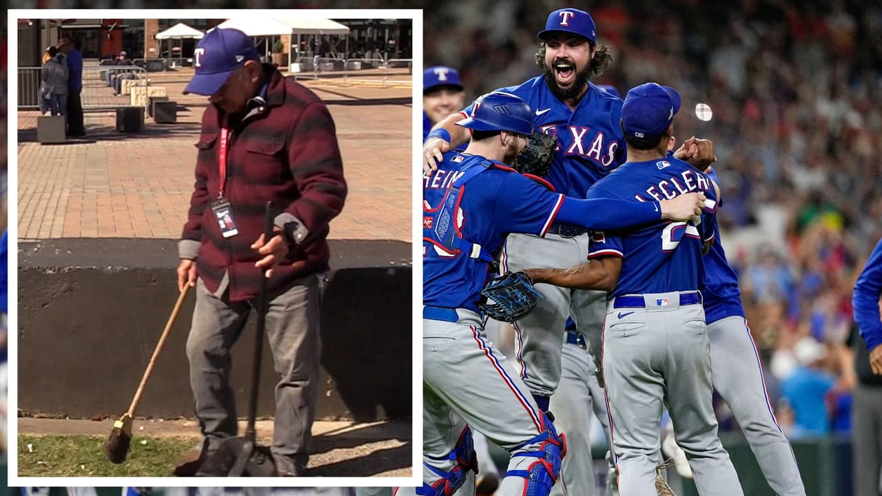 De empleado a fanático: La emotiva historia de un mexicano y cómo celebró el triunfo de los Texas Rangers en la Serie Mundial