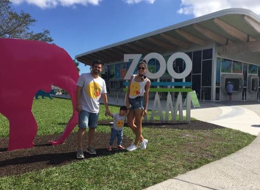 Hace pocos días los vimos en familia disfrutando de un día en el zoológico.
