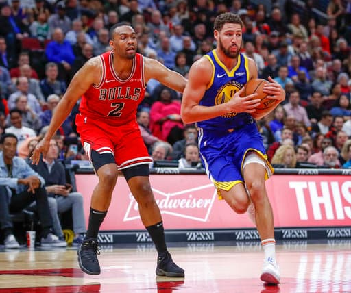La noche del lunes fue la cuarta ocasión que Thompson anotaba al menos 30 puntos yéndose al medio tiempo de un partido.