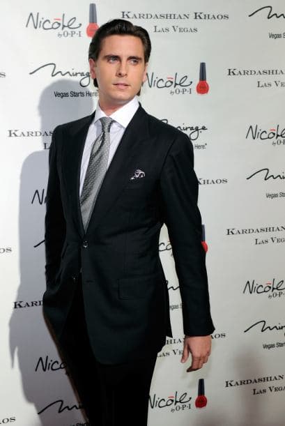 Además en la serie 'Keeping up with the Kardashians' Scott mostró su lado cómico.