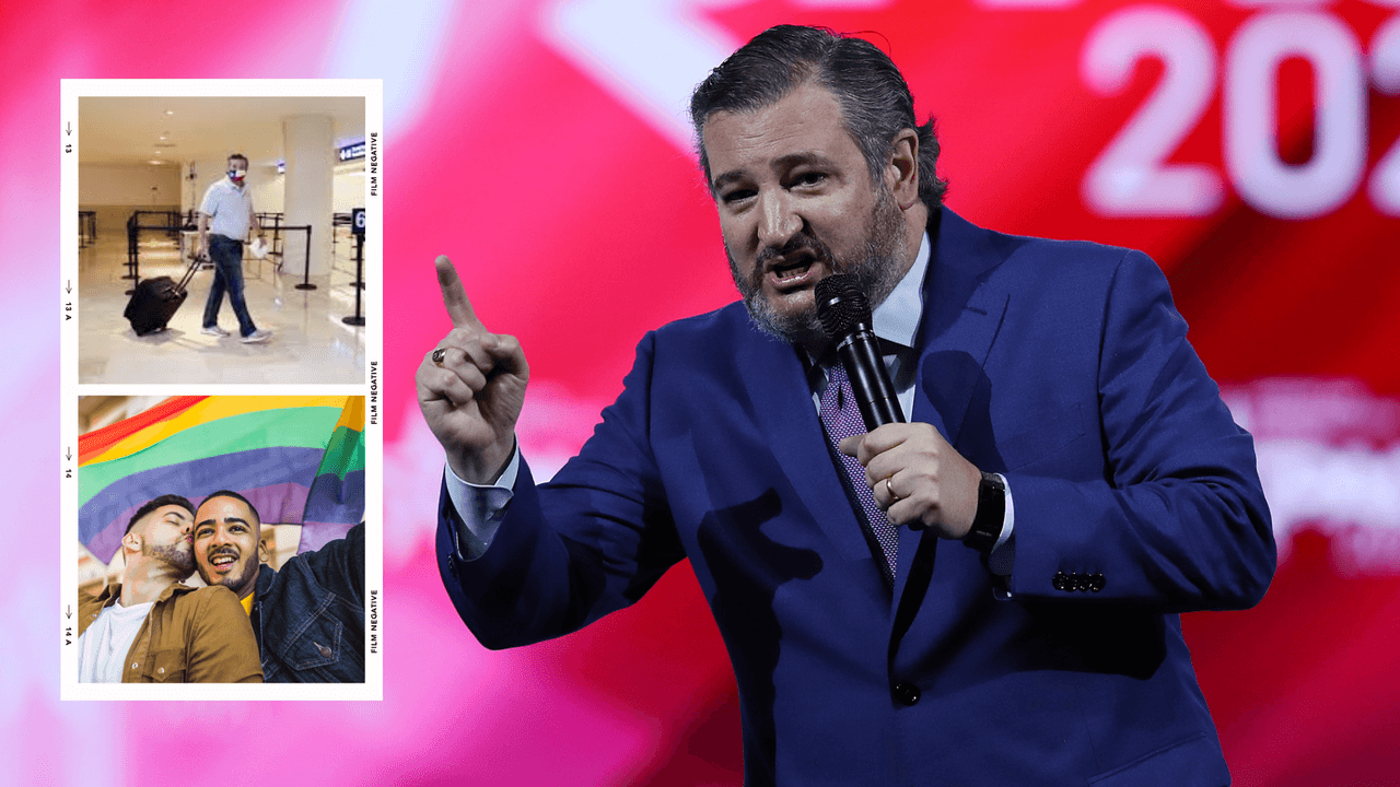 Broma homofóbica y Cancún: esto hizo Ted Cruz en reunión conservadora de Florida