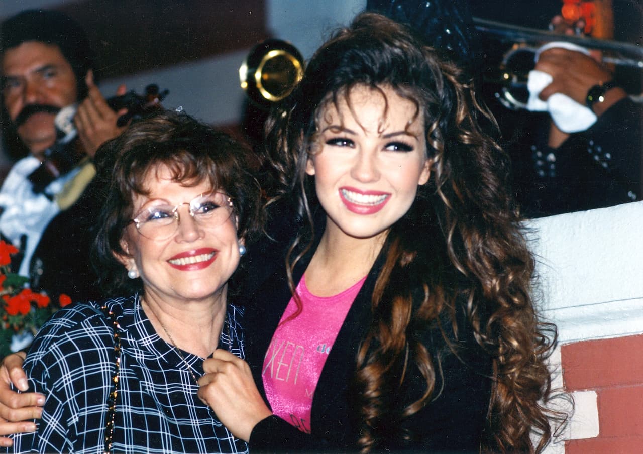 Yolanda Miranda era la más feliz de ver a su hija como toda una protagonista.