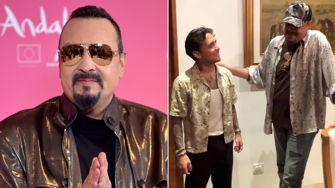 ¿Pepe Aguilar se burla de estatura de Nodal en su cara? Comentario causa polémica