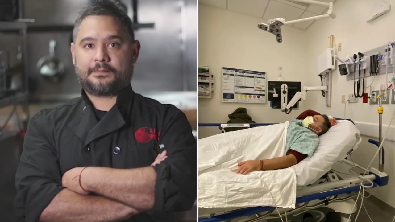 "Un día se levantó y no veía", dice madre de chef Daniel Londoño tras cirugía de urgencia por tumor