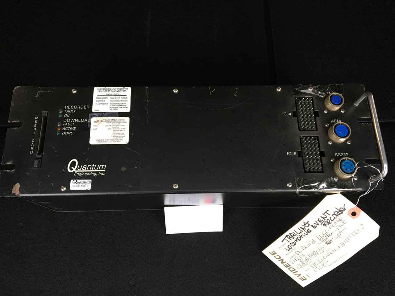 Choque del tren en Hoboken: la grabadora recuperada no estaba funcionando