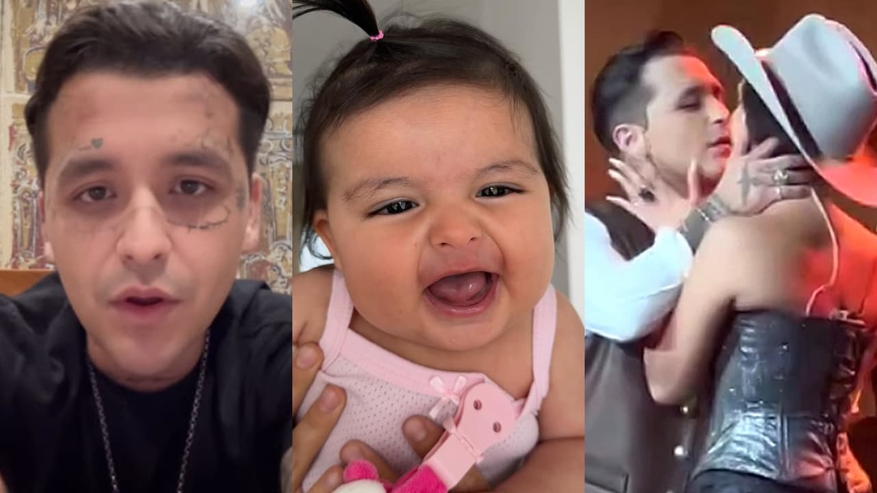 Nodal sorprende con mensaje para su hija en medio de rumores de boda con Ángela Aguilar