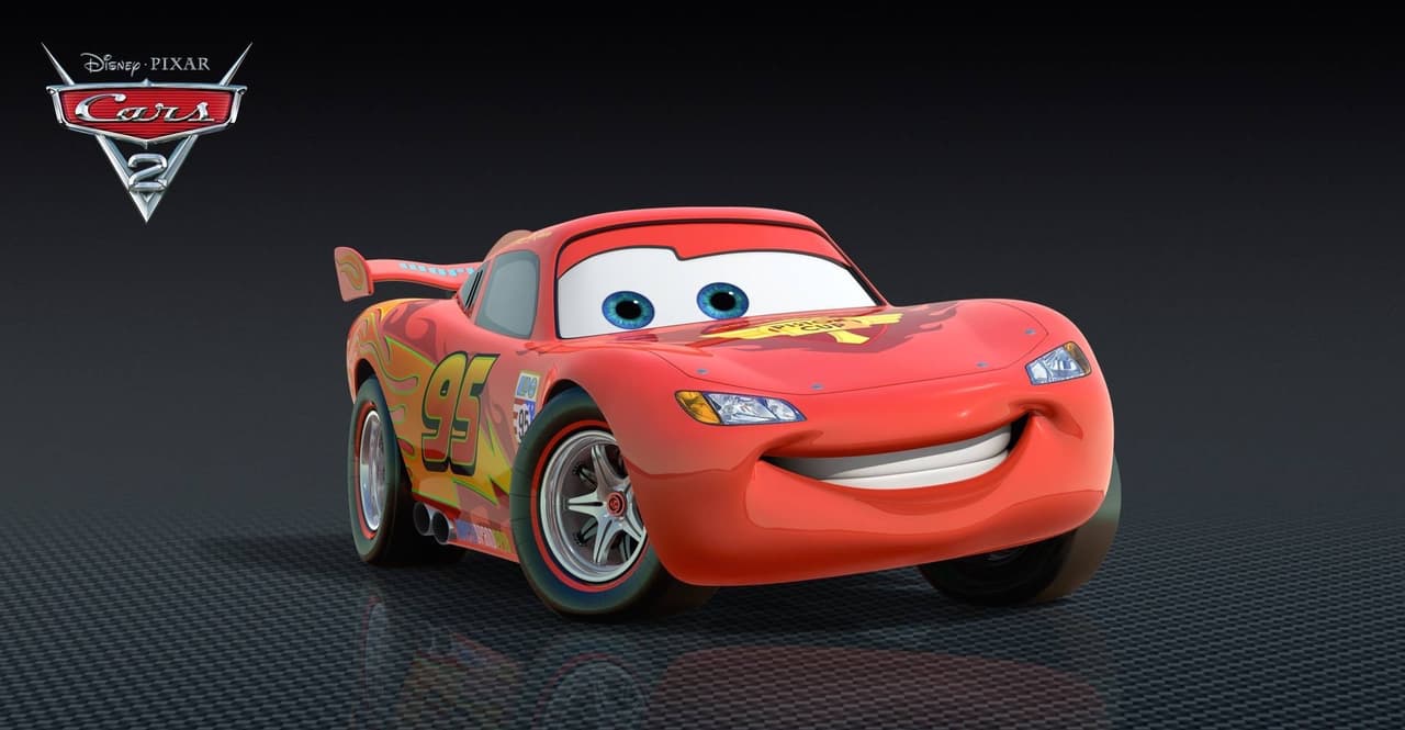 <b>10. Rayo McQueen - Cars</b>
<br>
<br>Uno para la época actual. Rayo McQueen (Lightning McQueen) ha sido el protagonista de las 3 películas de la serie Cars (2006 - 2011 y 2017). Se trata de un auto de carreras que recuerda a los que compiten en el circuito NASCAR. Con el famoso diseño en rojo decorado con un con un rayo encendido en amarillo y el número 95 en sus laterales McQueen, junto con el resto del elenco mecánico de Cars y sus secuelas, ha sido uno de los poquísimos iconos automotrices que ha podido lograr una conexión emocional con el público más joven.