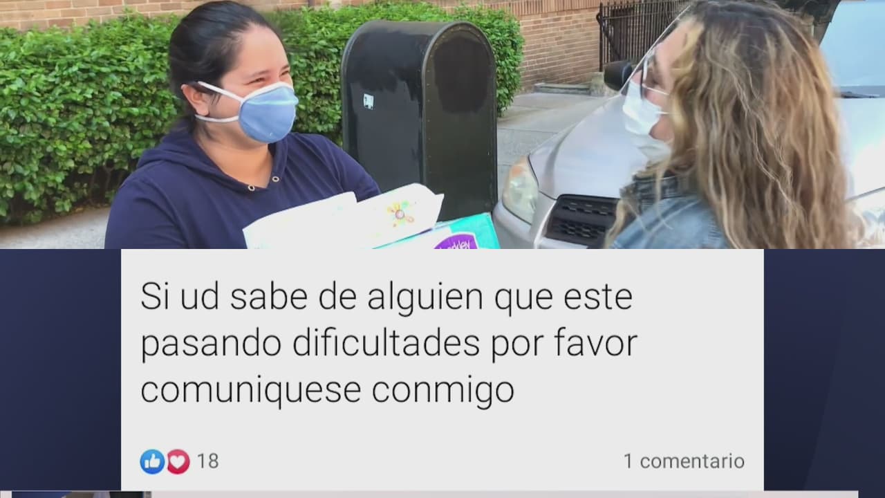 Familia hispana de Queens usa Facebook para socorrer a otros durante la pandemia