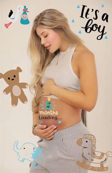 La actriz y conductora 
<b>Sofía Jaramillo</b> también se convirtió en mamá primeriza en el 2017.