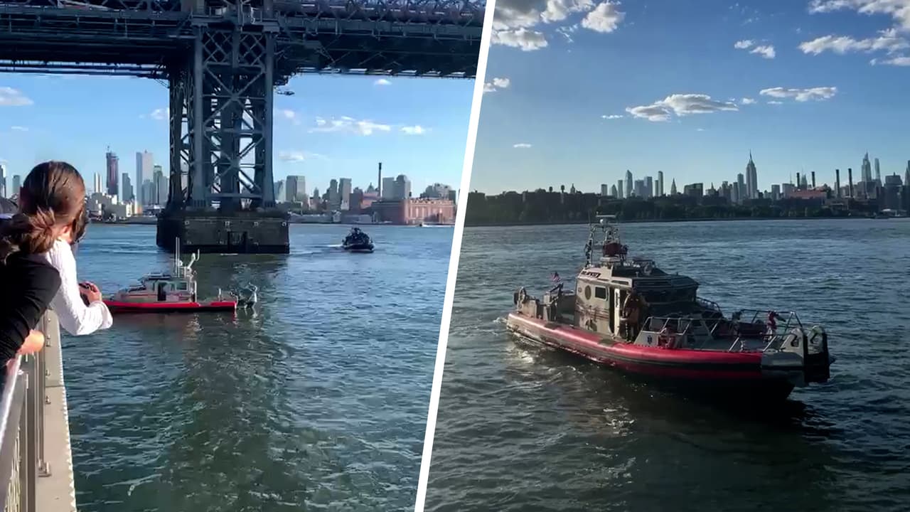 Hombre muere tras saltar al East River para recuperar un balón de voleibol