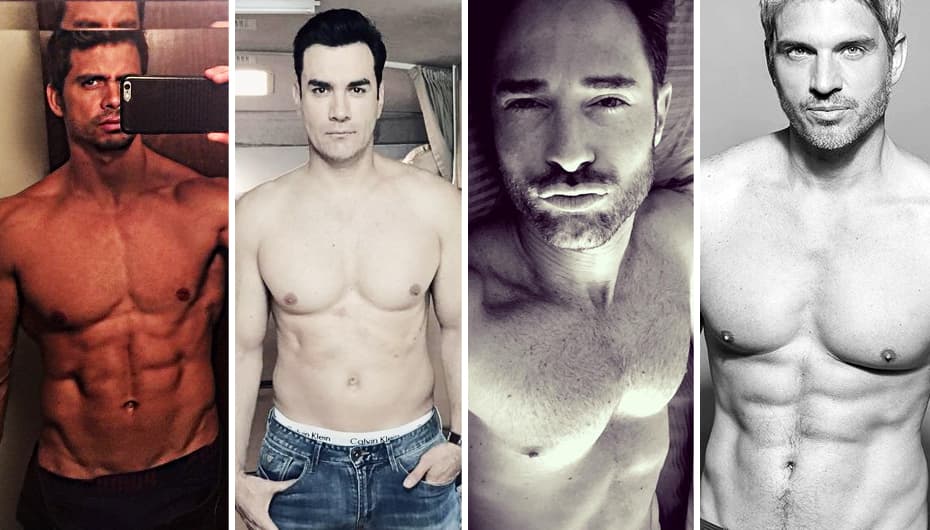Sebastián Rulli, Ramiro Fumazoni, David Zepeda, Pedro Moreno son los bombones de Tres Veces Ana que nos han robado suspiros. Mira sus encantos y síguelos en el gran final este 24 de octubre por Univision.