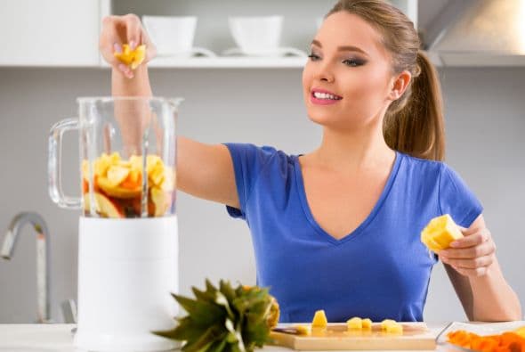 Para obtener una textura perfecta en tu smoothie, sea el que fuera, prueba congelar algunos de los ingredientes antes de utilizarlos.