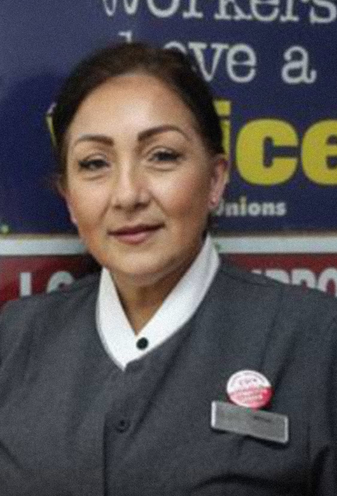 <b>Ofelia Díaz Cardenas, invitada de Hillary Clinton. </b>Es empleada del hotal Trump International de Las Vegas, propiedad de Donald Trump.