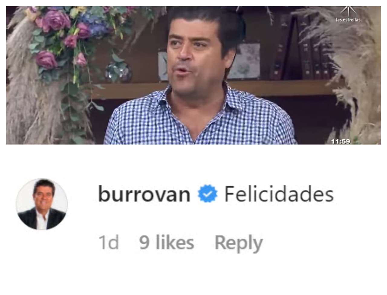 Varios famosos los felicitaron como Jorge 'El Burro' Van Rankin. 
<br>