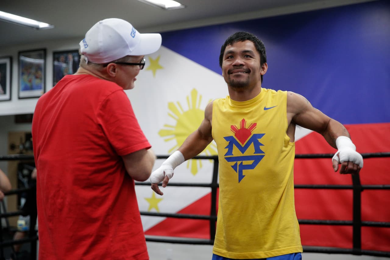 Manny Pacquiao regresaría a entrenar en noviembre