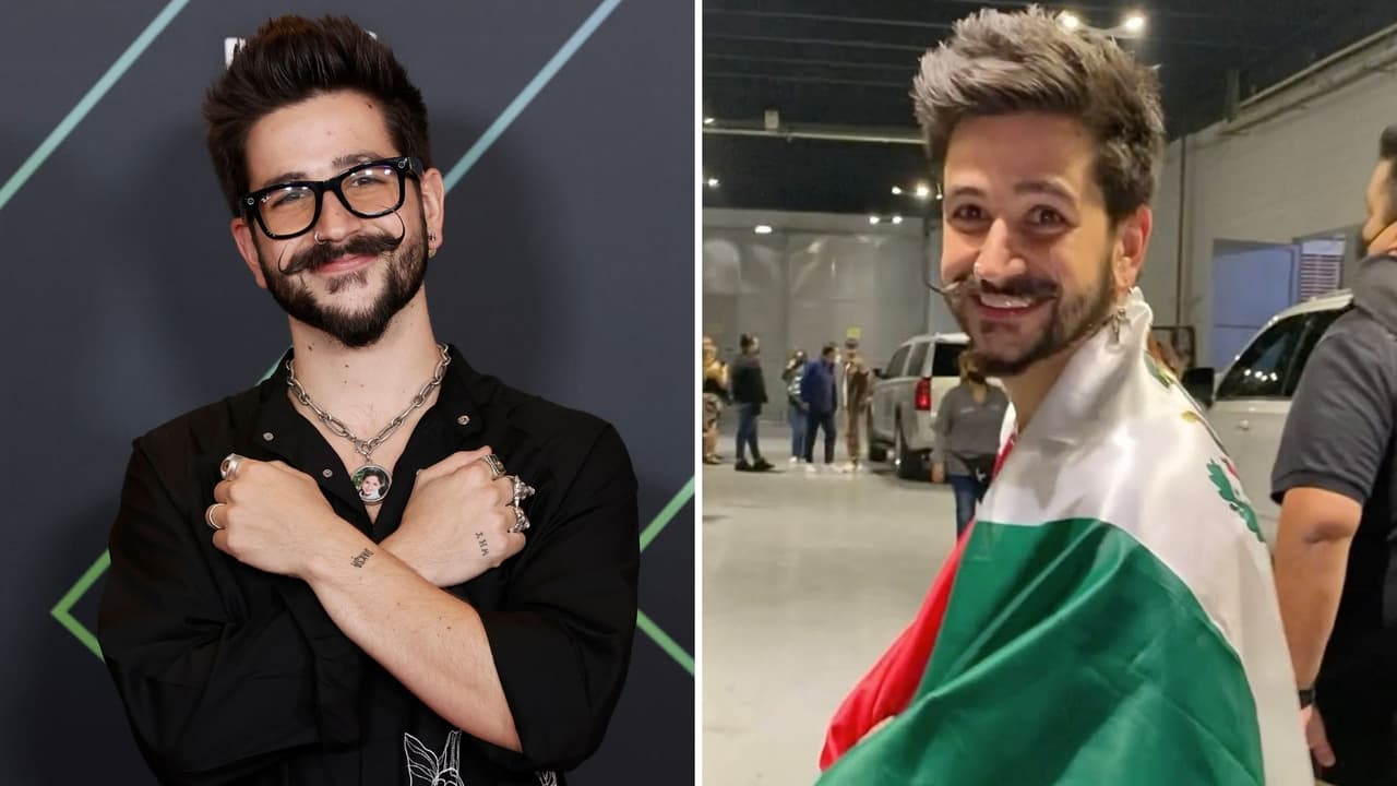 Camilo se quitó el bigote y se ve muy diferente; parece mucho más joven