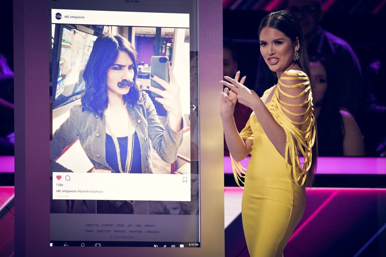 Lizzy Arredondo también hizo suya la pantalla, que llenó de likes.