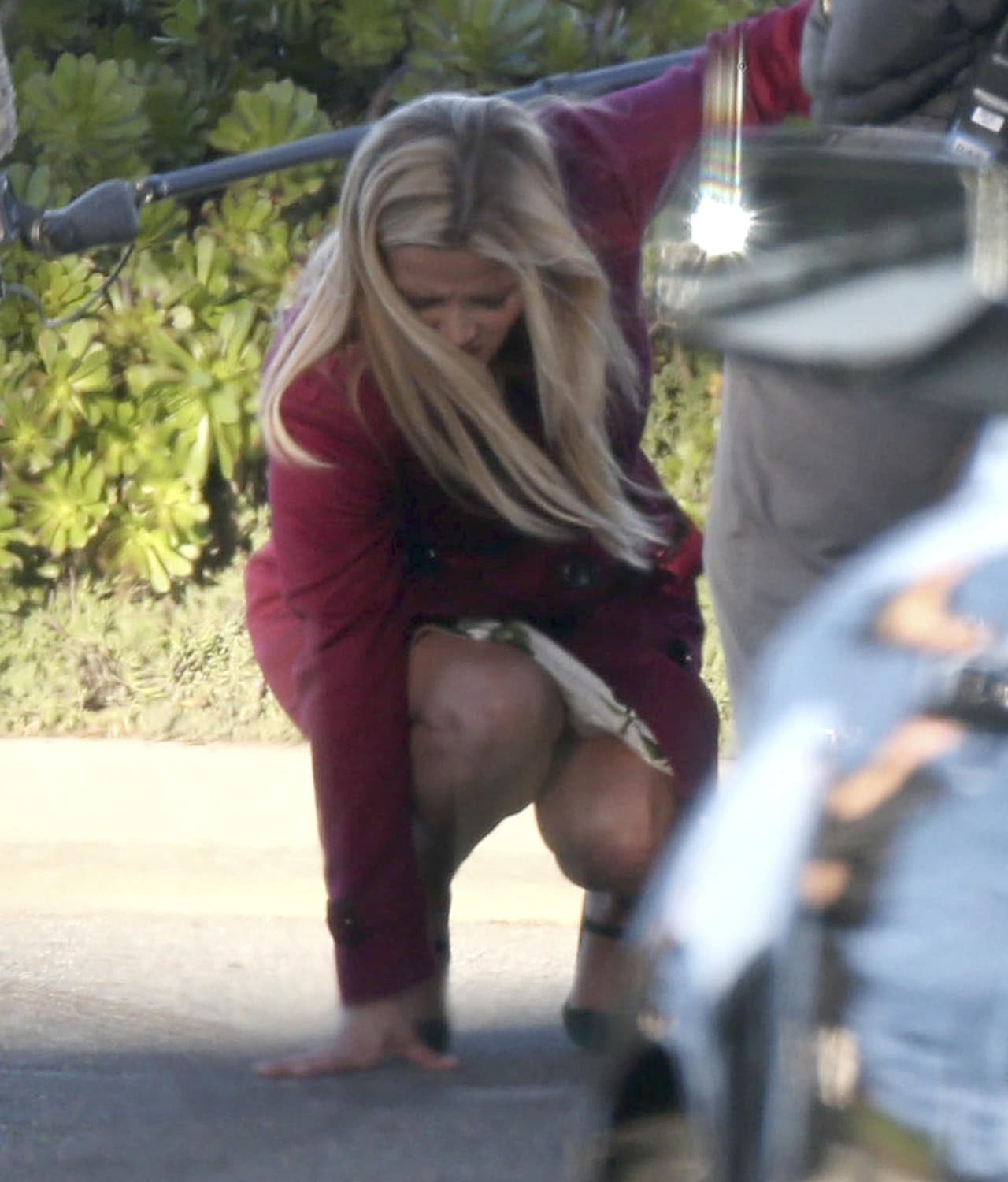 Ay güerita, ¡con cuidado!