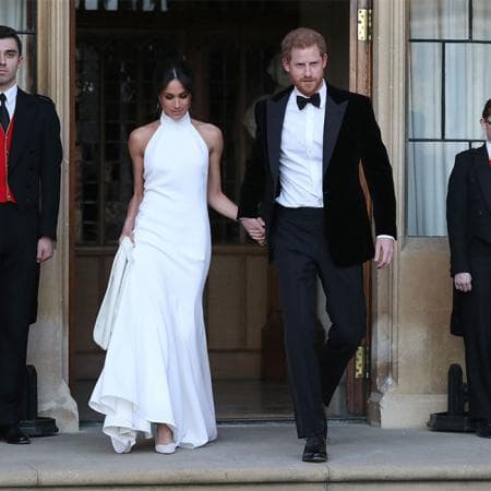 El look que la duquesa de Sussex, Meghan Markle, lució en la recepción de su boda dio de qué hablar. El vestido diseñado por Stella McCartney, que la esposa del principe Harry vistió para la ocasión, se puede adquirir en una presentación parecida y a un bajo costo.
