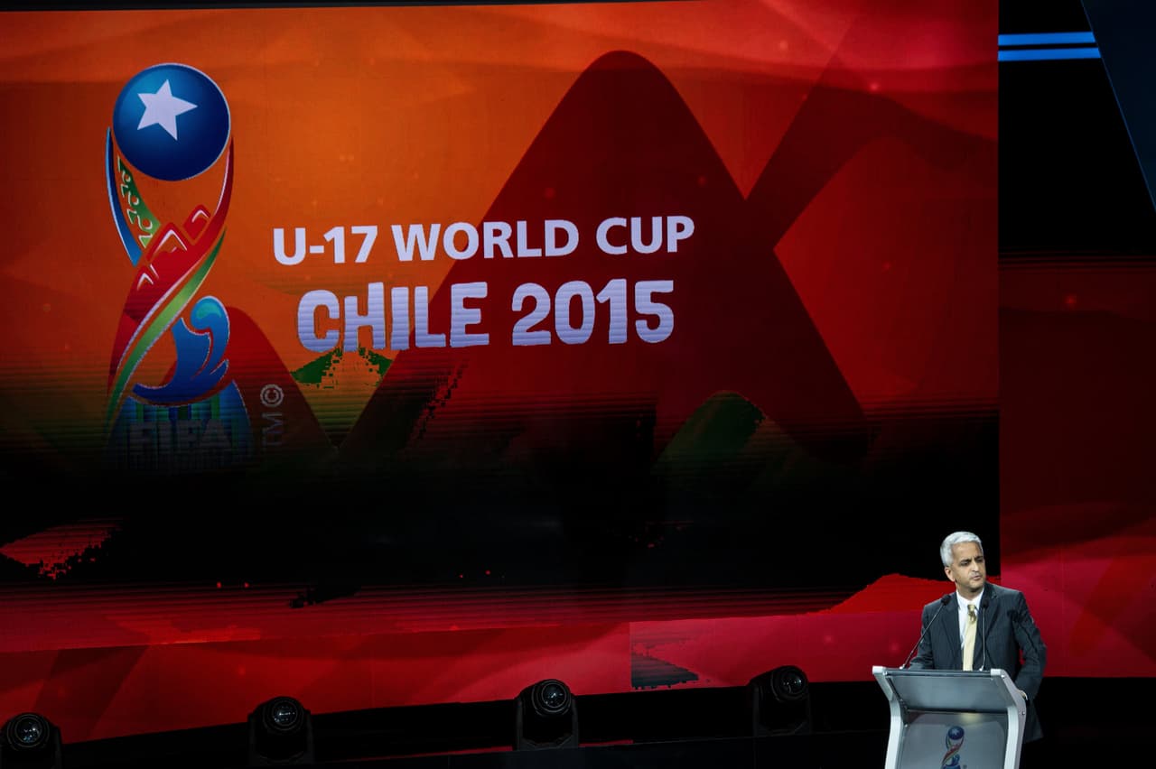 Quedaron definidos los grupos del Mundial Sub 17 de Chile 2015