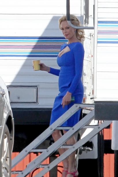 Se le ha visto de vacaciones y acompañada todo el tiempo por sus hijos.