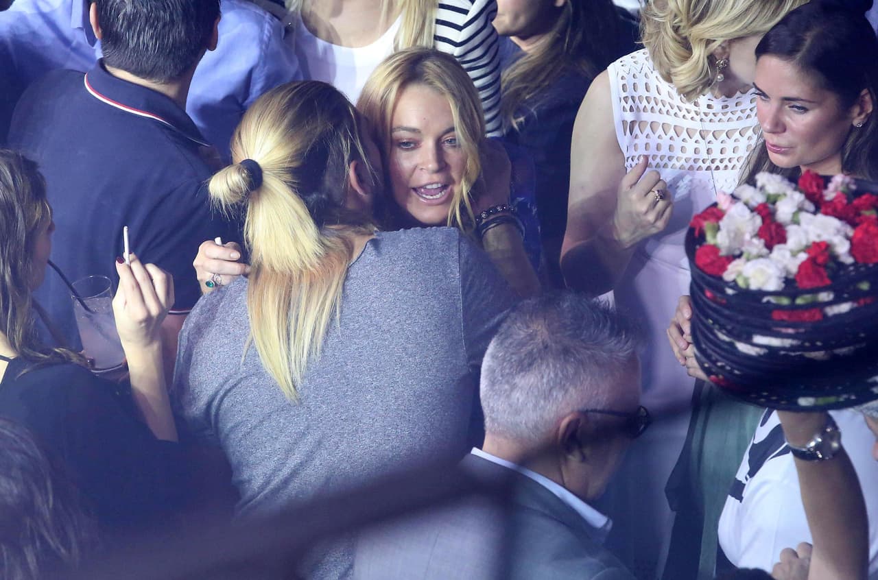 En días pasado Lindsay negó tener un romance con el Dennis.