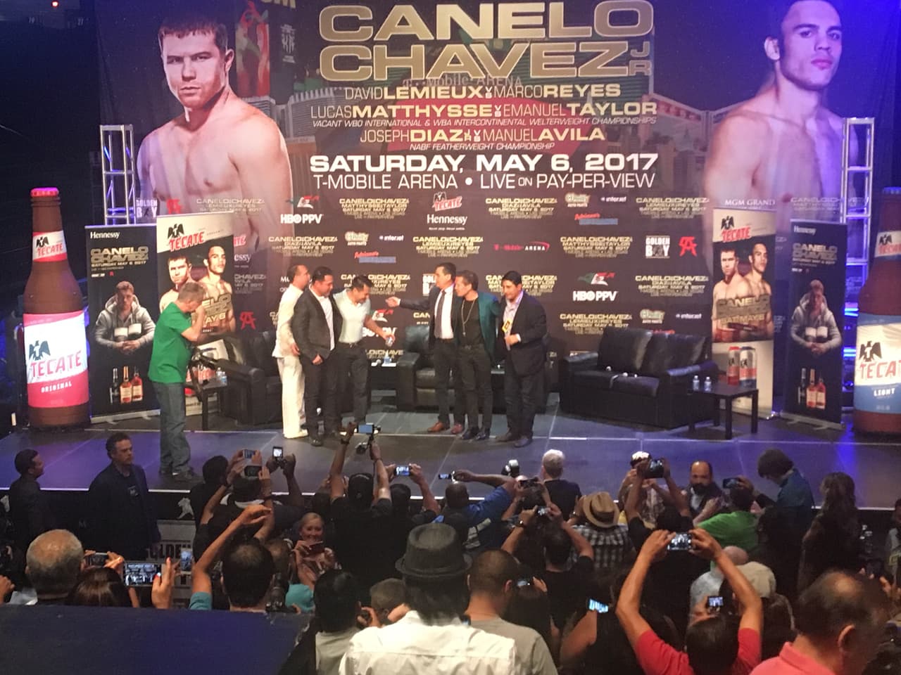 Cuatro leyendas del boxeo mexicano juntos