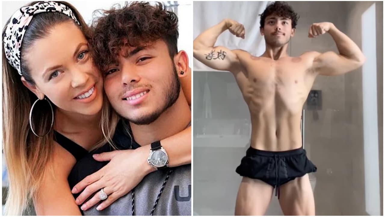 Hijo de Ximena Duque presume imponentes músculos: a sus 17 años incursiona en el fisicoculturismo