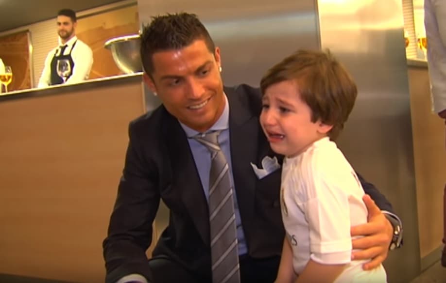 Cristiano Ronaldo y Real Madrid cumplen sueño de Haidar