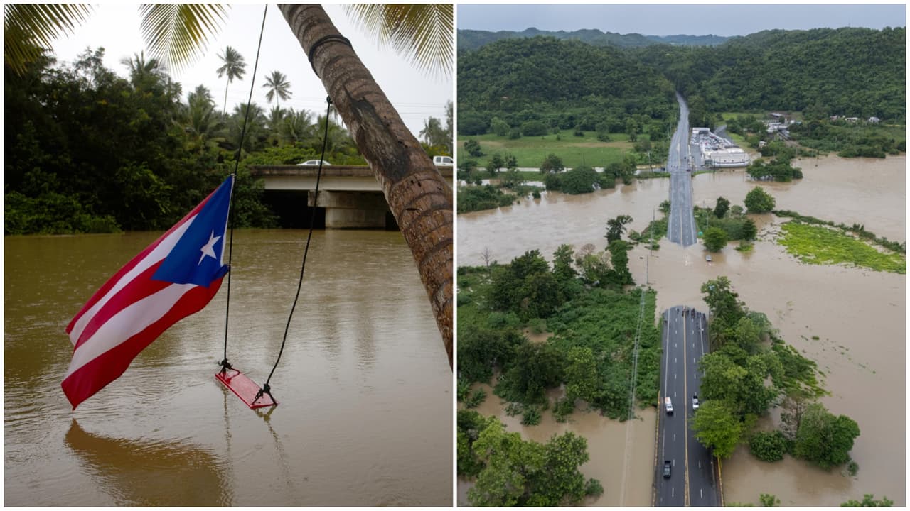 Ernesto pasa por Puerto Rico: estas 12 imágenes muestran la magnitud de los daños en la isla