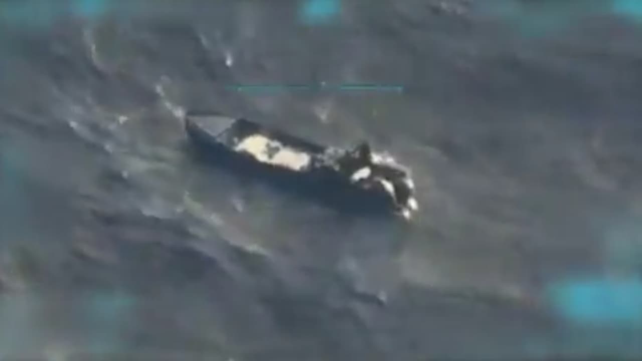 Tres muertos deja otro ataque de EEUU contra lancha con drogas que zarpó de Venezuela, según Trump