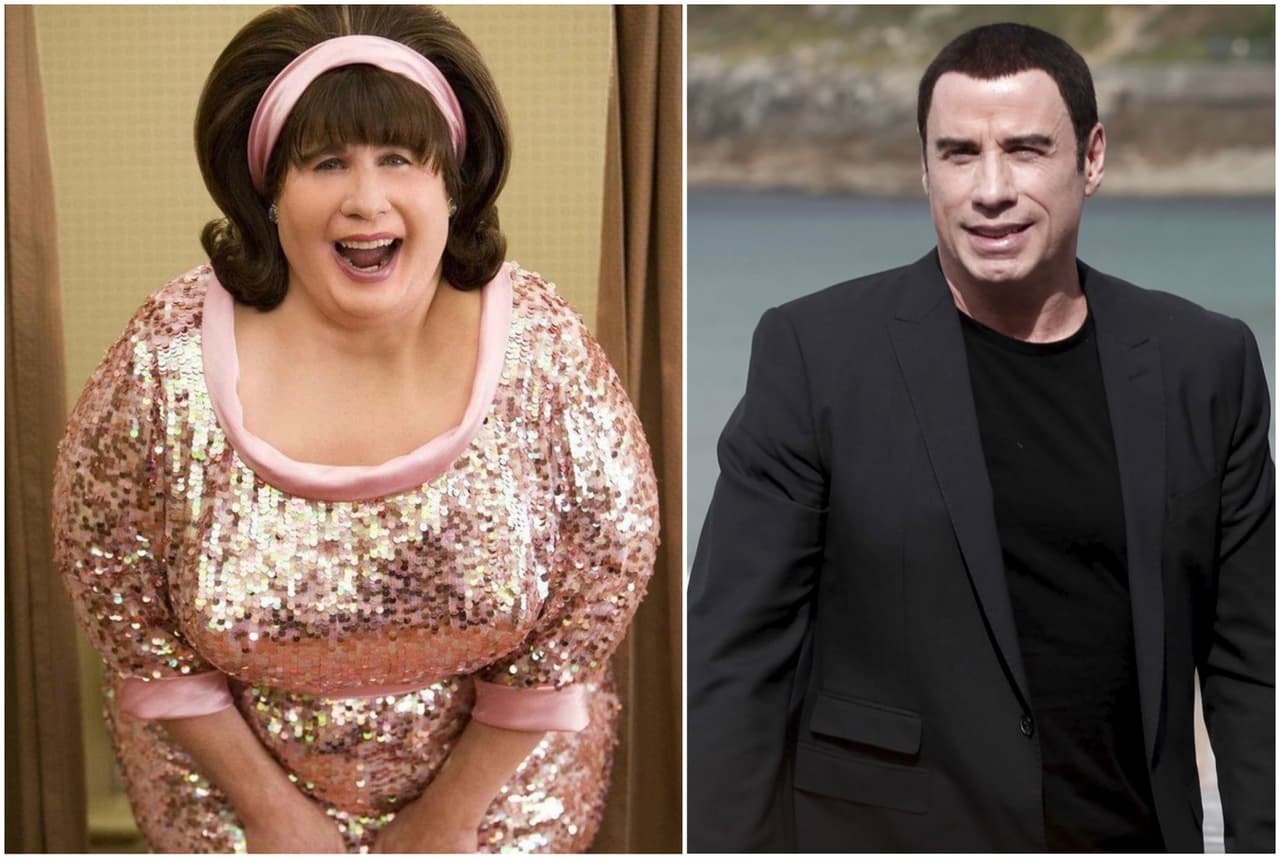 John Travolta en la película 'Hairspray' de 2007, da vida a la madre de la protagonista, donde basada en el musical de Broadway de 2002, hace prueba de que el baile es para lucir cualquier género.