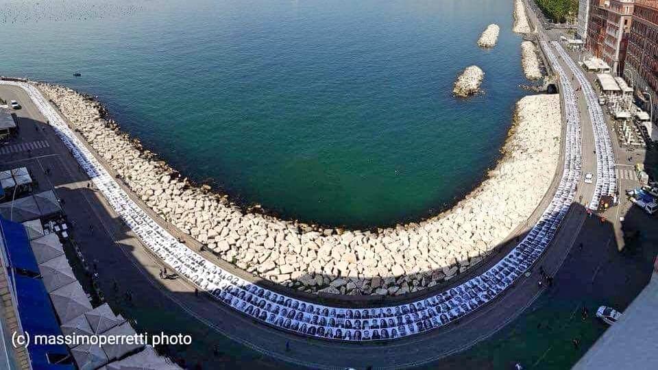 El Proyecto Inside Out a su paso por Nápoles, Italia.