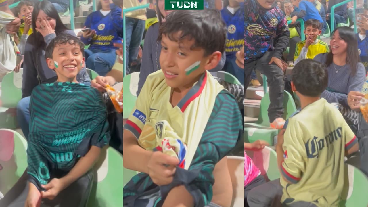 Pequeño fan cambia a Santos por el América