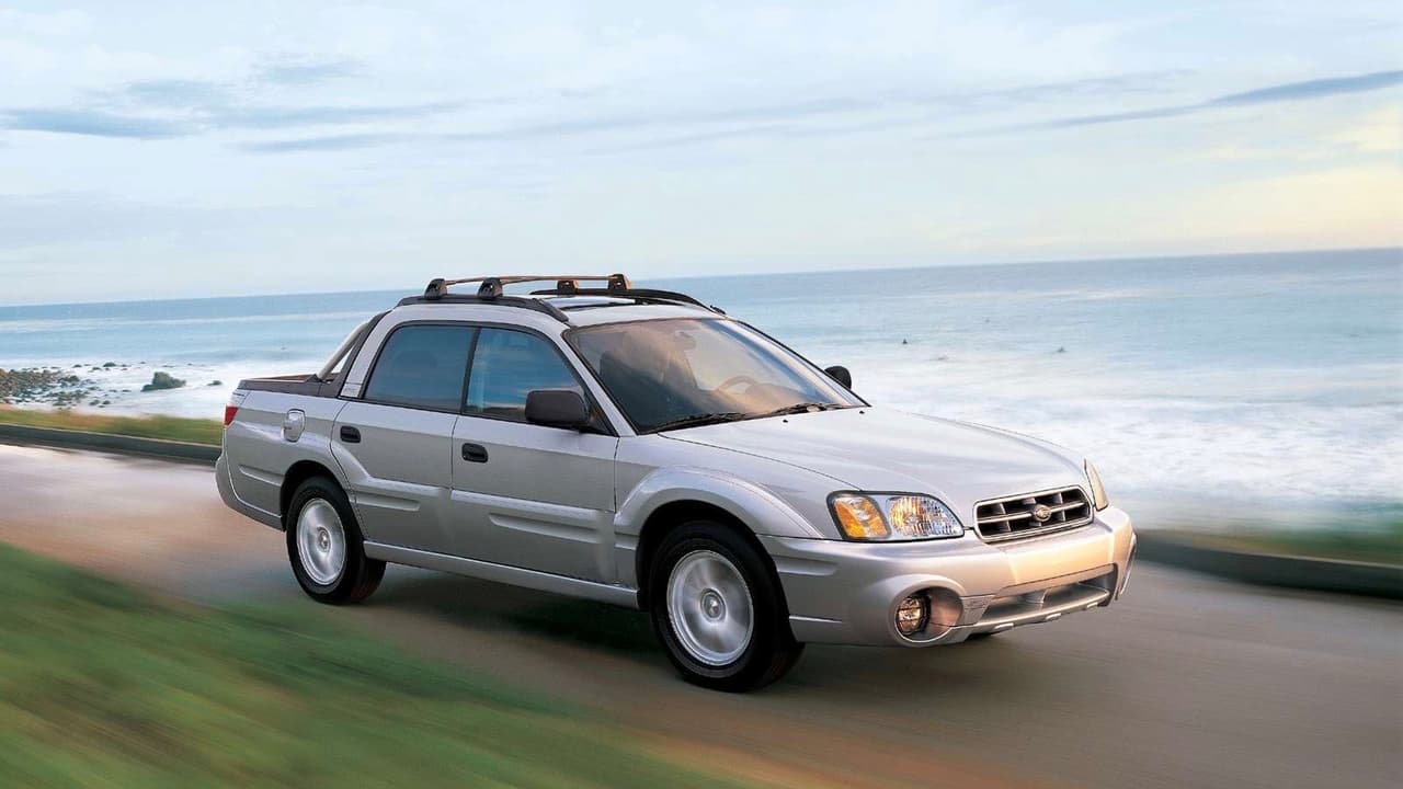 Los lectores más jóvenes sin duda han visto la 
<b>Subaru Baja</b>, construida entre 2003 y 2006 como una versión con el área carga abierta de la Subaru Outback.