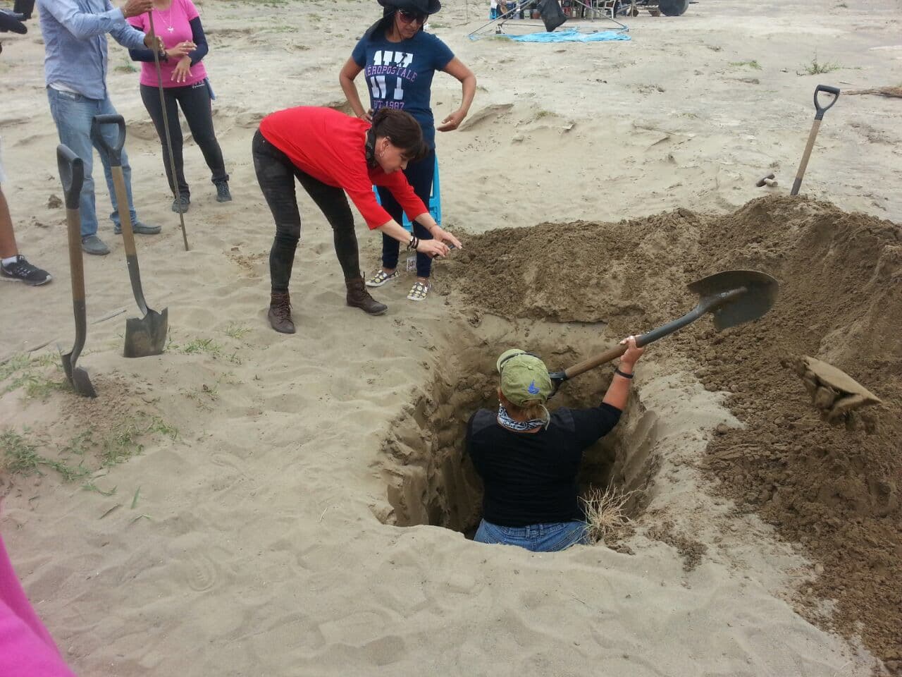 Las “Colinas de Santa Fe”, en Veracruz, se convirtieron en un tiradero del crimen organizado. Se supone que muchos de los enterrados allí pudieron ser asesinados por el cártel de Los Zetas.