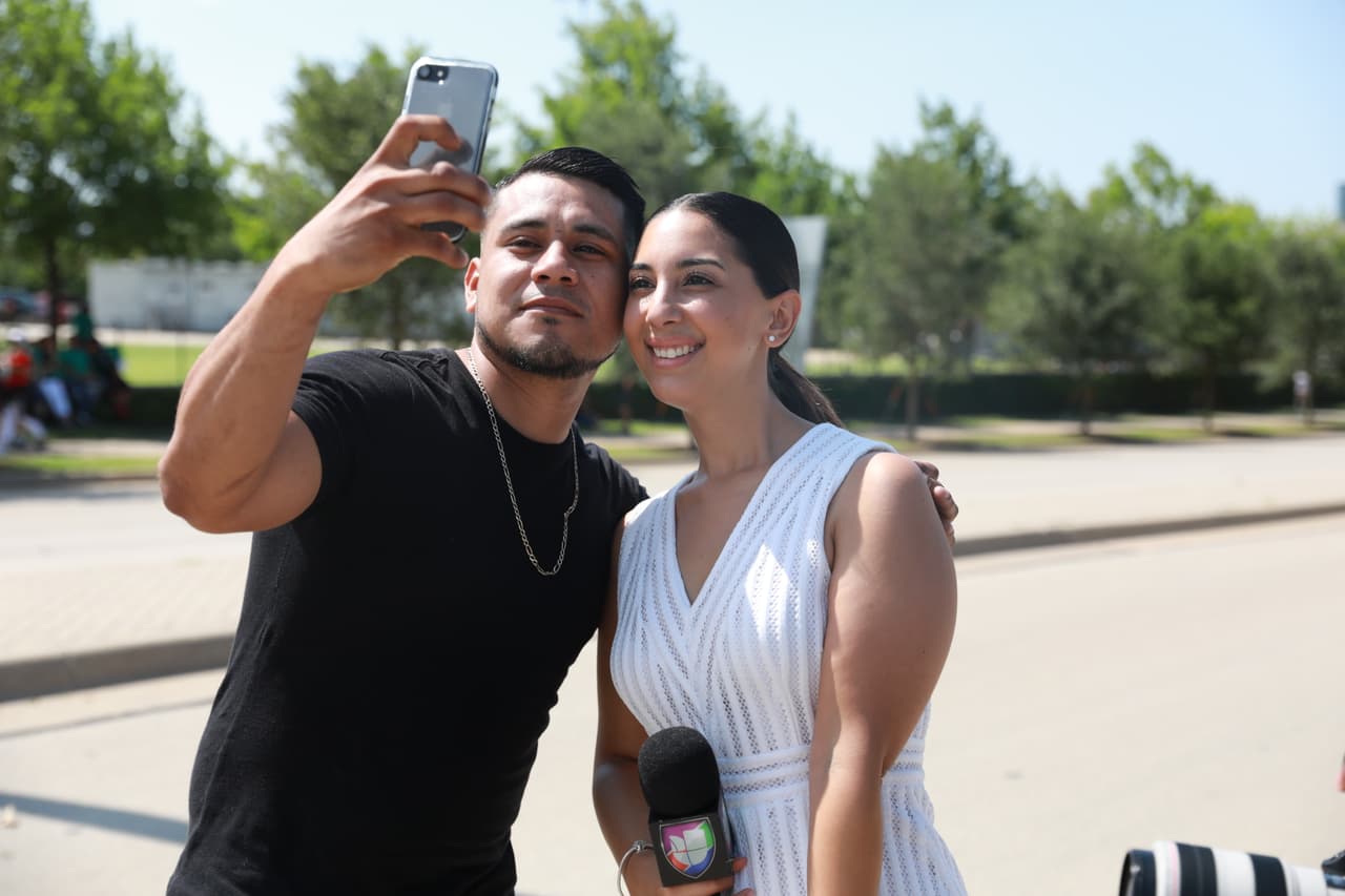 Así se llevan un recuerdo para sus redes sociales.