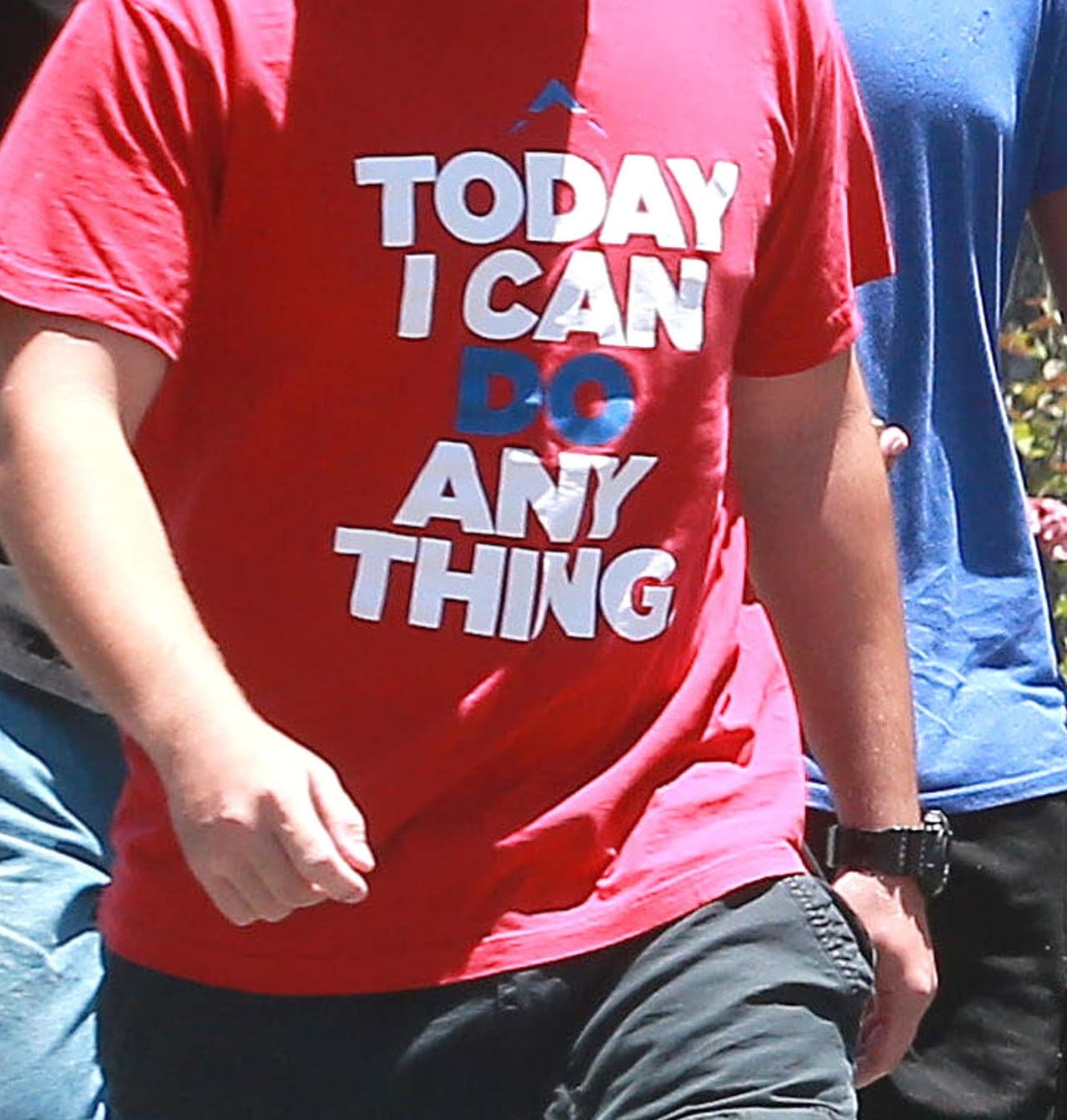 Su platera nos dejó ver que su optimismo anda al cien.