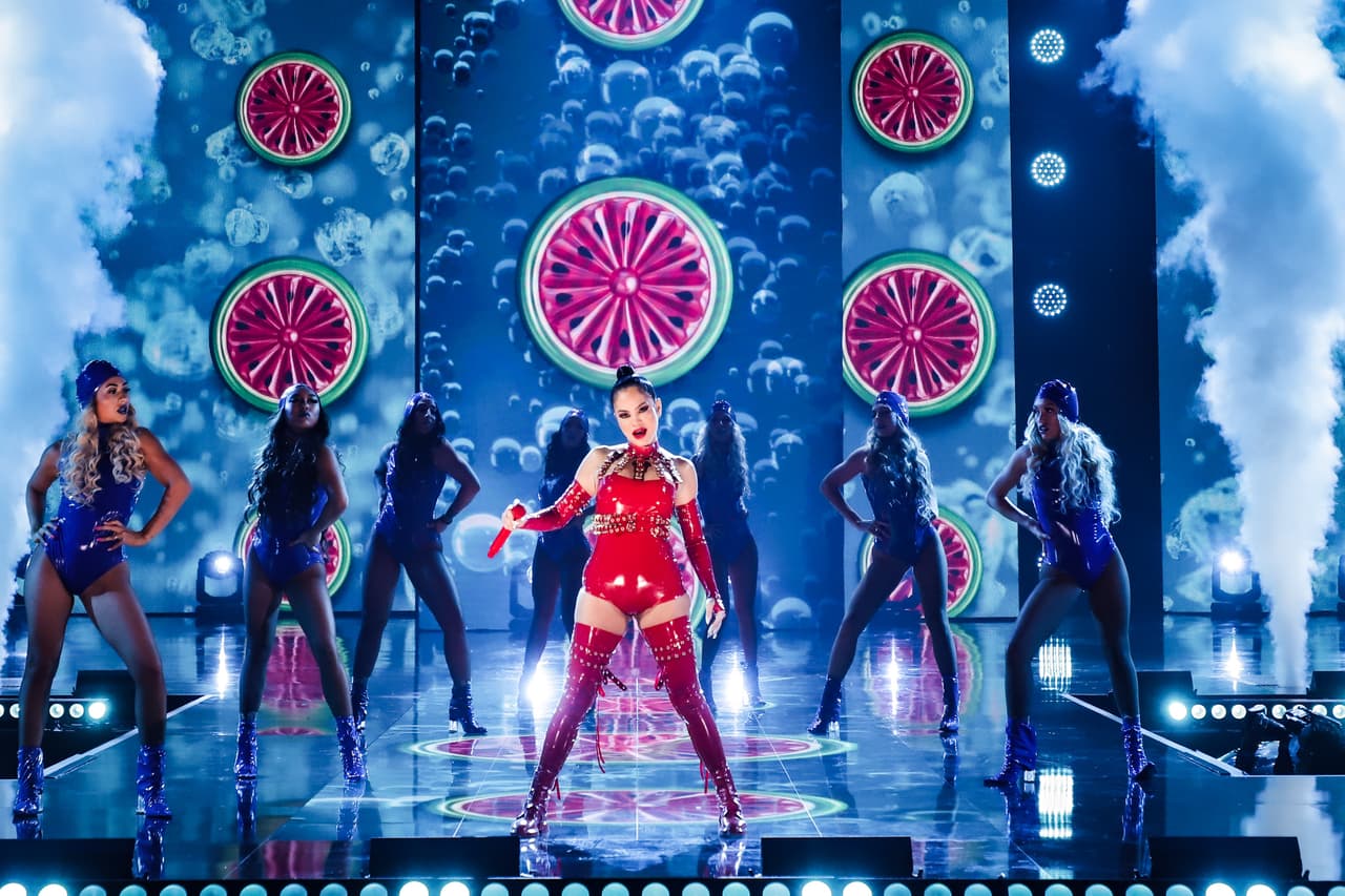 'Qué mal te fue' es la canción que llegó a cantar en la gran noche de premios.