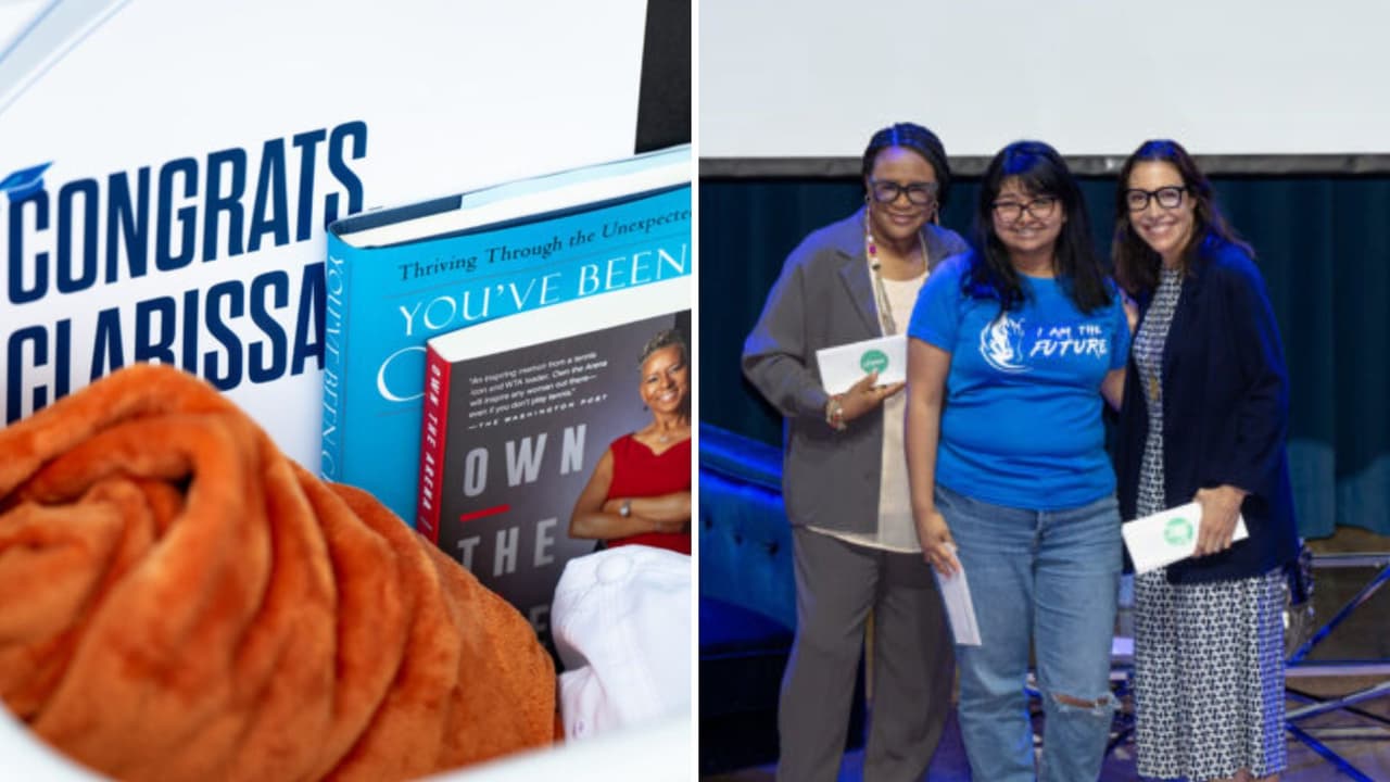 Estudiante hispana recibe cientos de dólares en regalos de graduación por parte de los Mavericks de Dallas