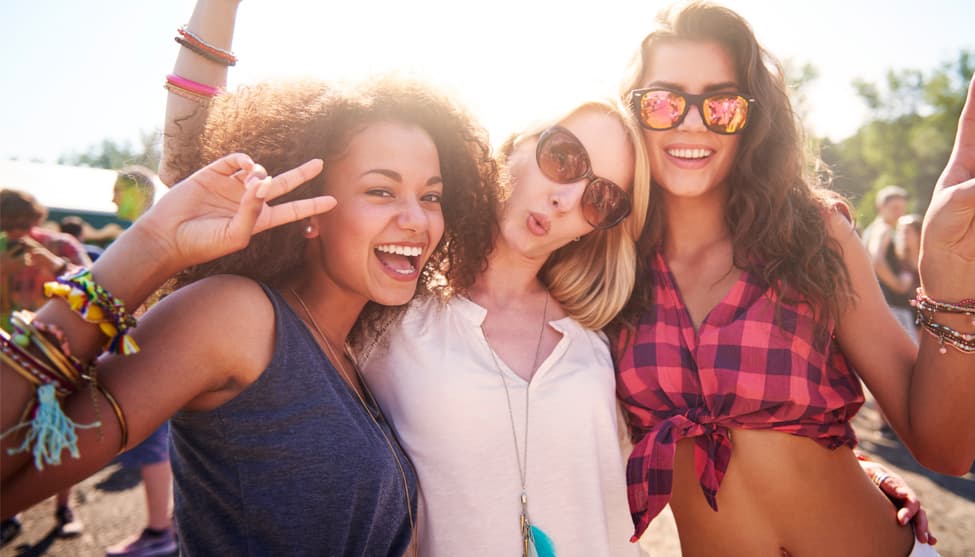 Maquillaje a prueba de festivales musicales