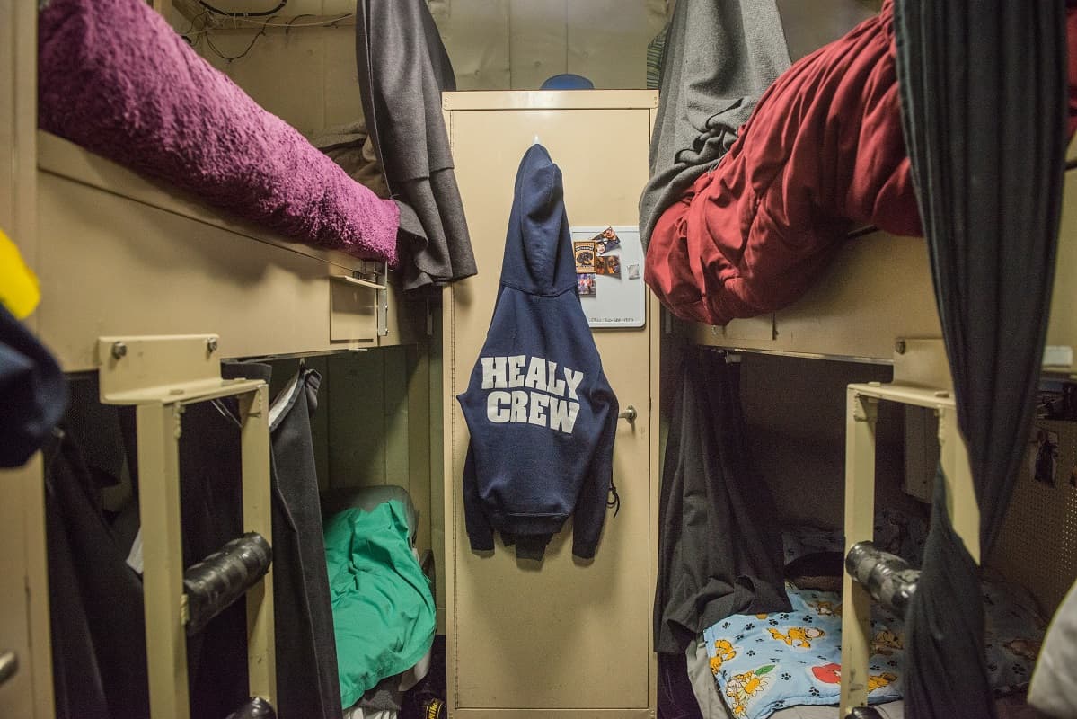 El barco tiene 9 pisos de altura.