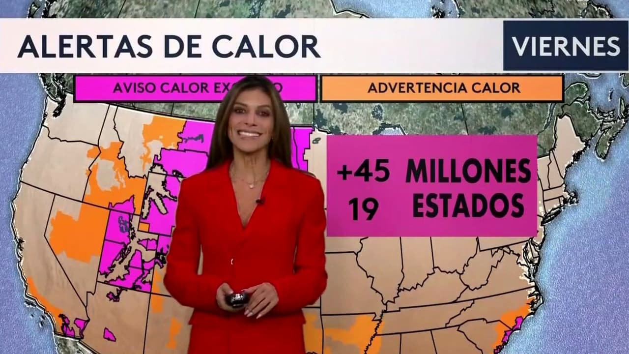 Pronóstico del tiempo del fin de semana: ¿En qué ciudades de EEUU habrá sensaciones térmicas por encima de los 100º F?