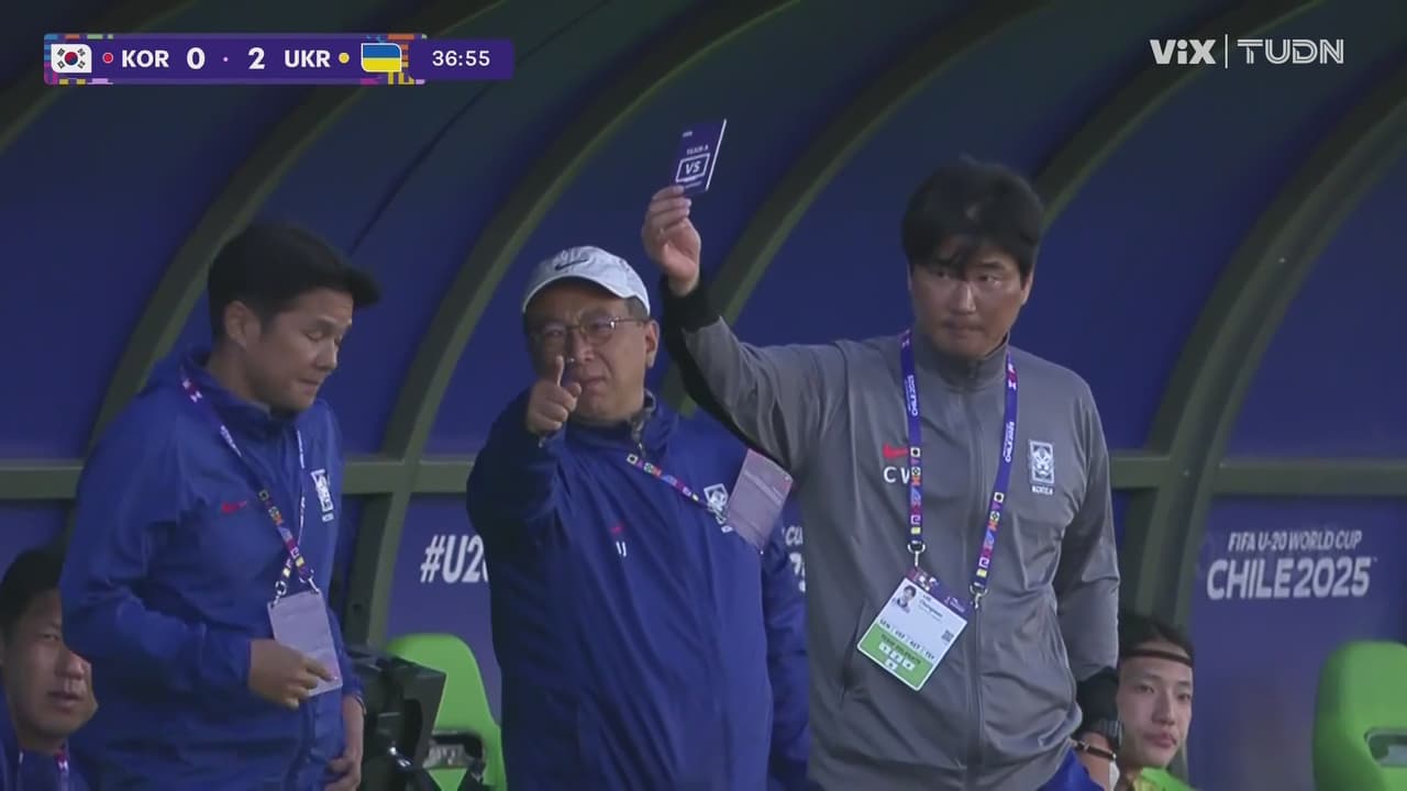 ¡Histórico! Debuta en el Mundial Sub-20 la tarjeta de desafío al VAR