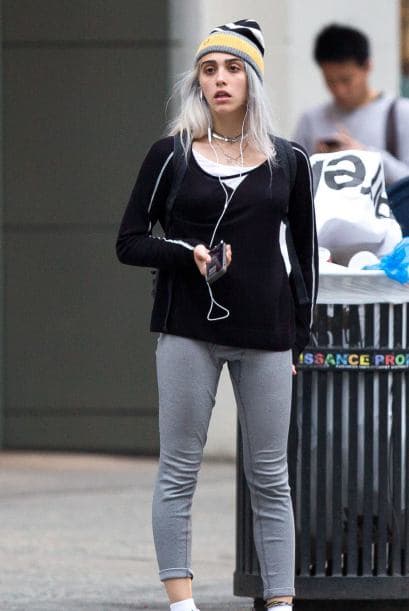 Fue en la ciudad de Nueva York en donde Lourdes León fue captada con su nueva melena.