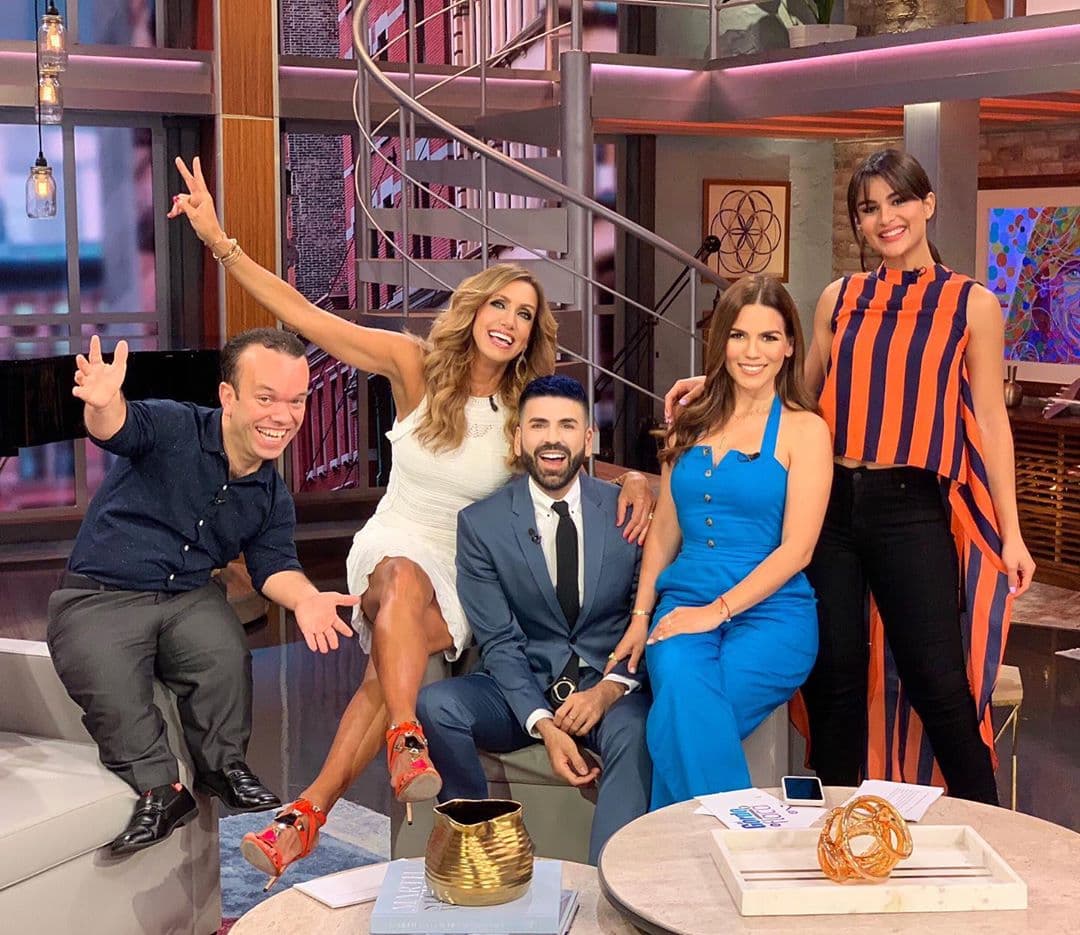 Pero, al parecer, a quien no le agradó del todo su nuevo color azul fue a Mariela, la productora de El Gordo y La Flaca.